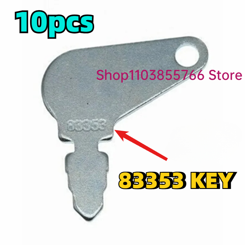 Heavy Equipment Key Set - 10 STKS 83353 Sleutels Voor Kubota