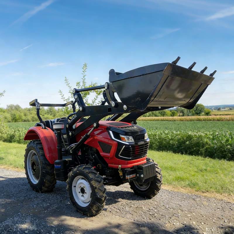 Tractor Backhoe - 50PK Mini Tractor 4WD Boerentractor Voorlader