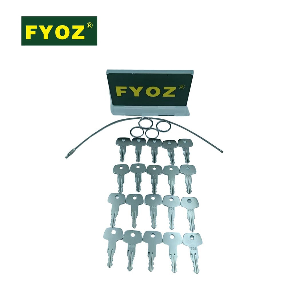Heavy Equipment Key Set - 20-delige 706 sleutelset voor Liebherr zwaar