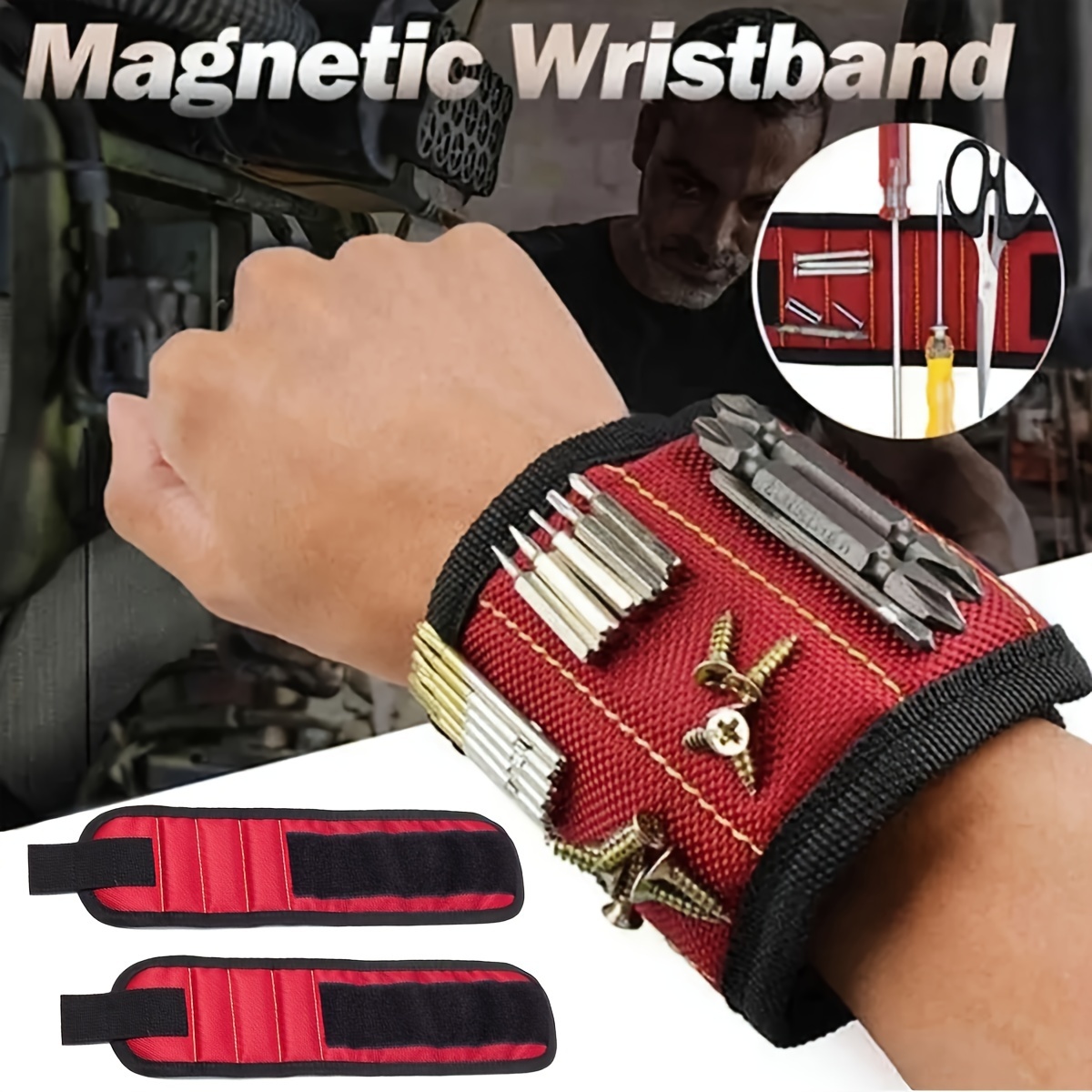 Magnetic Drill Press - Magnetische polsband voor het vasthouden van