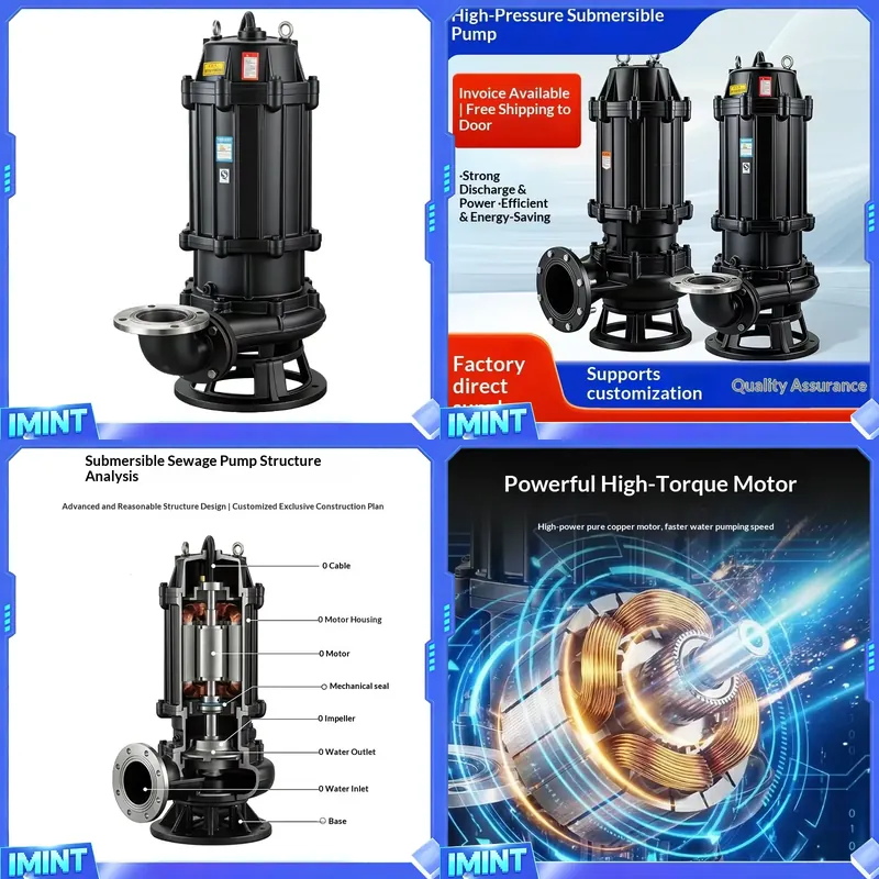 Submersible Pump Sewage - Fabrieksdirecte verkoop Dompelpomp voor afvalwater 380V