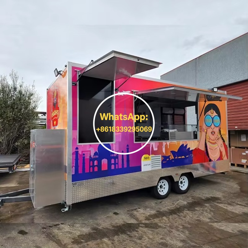 Heavy Equipment Business - Zware commerciële foodtruck Volledig uitgeruste mobiele