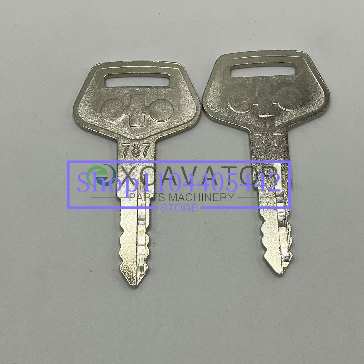 Heavy Equipment Key Set - Uitrusting 787 Set van 10 sleutels