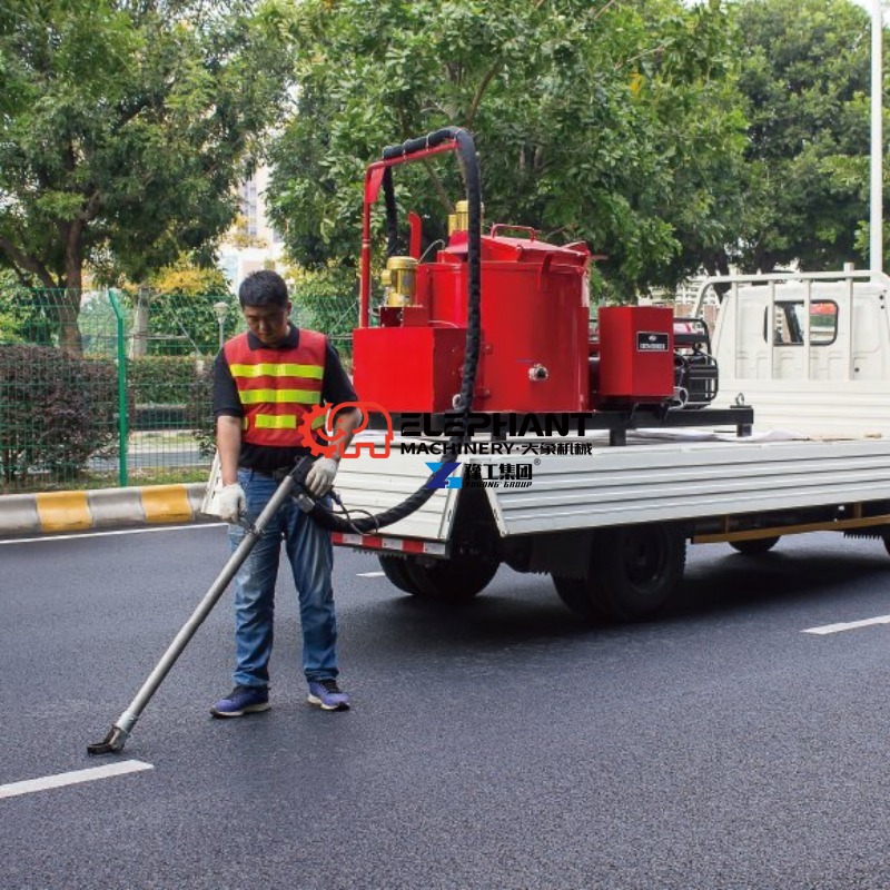350L aanhangwagen type asfaltr - Road Crack Sealing Machine recensie en prijs