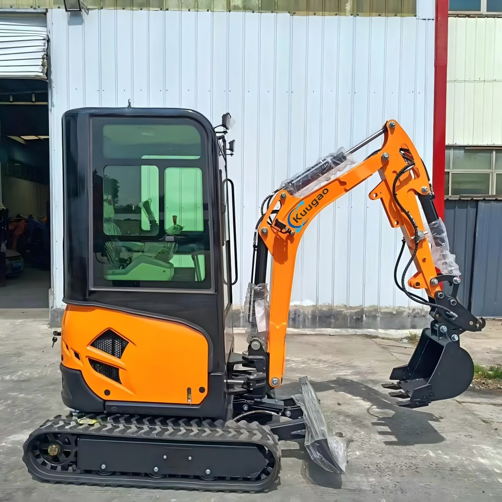 Mini-graafmachine 2 ton gratis - Tractor Backhoe recensie en prijs