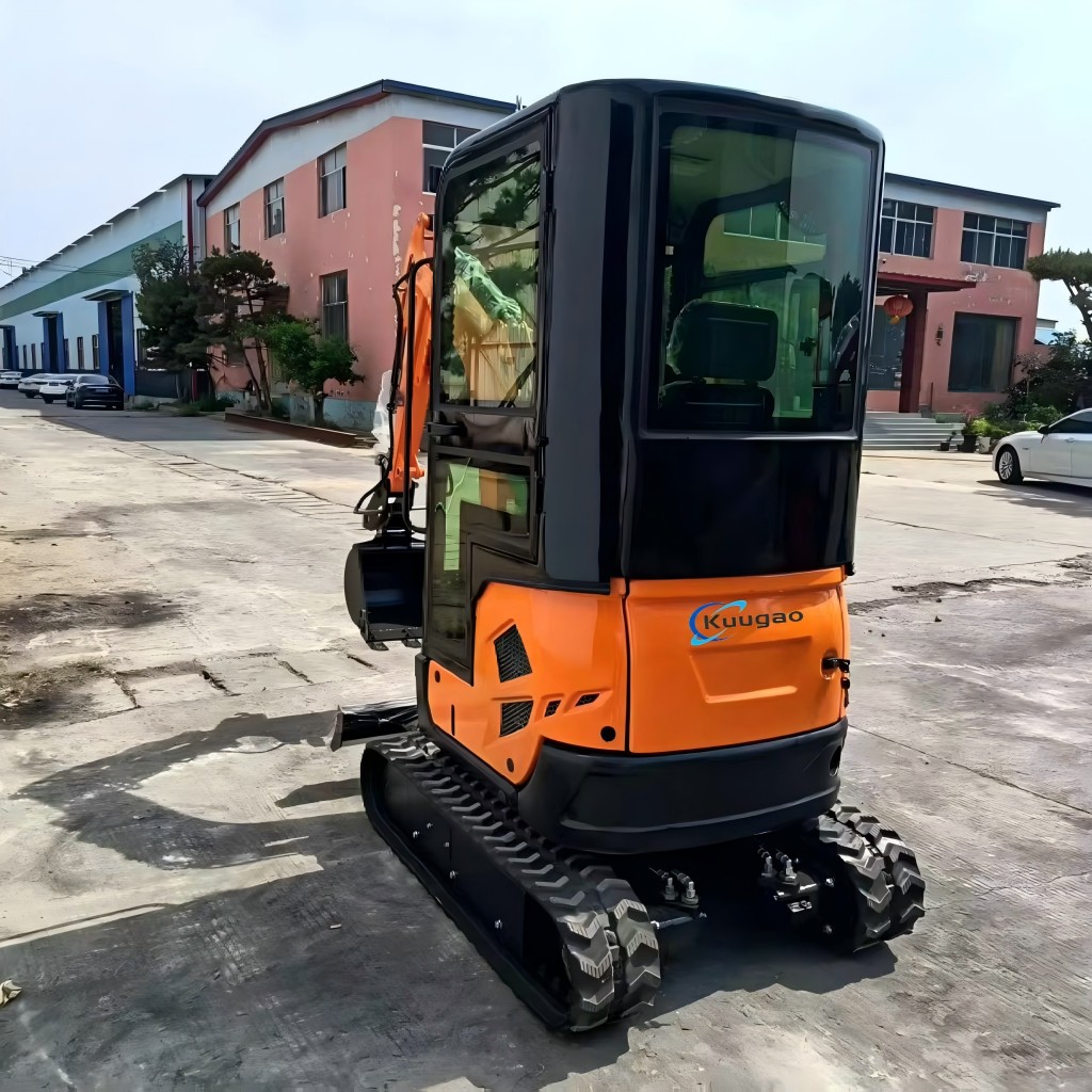 Mini-graafmachine 2 ton gratis - Tractor Backhoe recensie en prijs