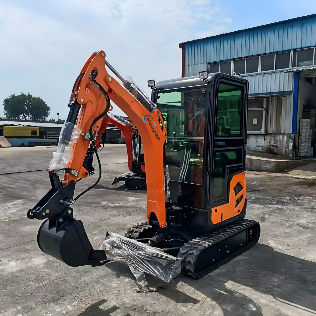 Mini-graafmachine 2 ton gratis - Tractor Backhoe recensie en prijs