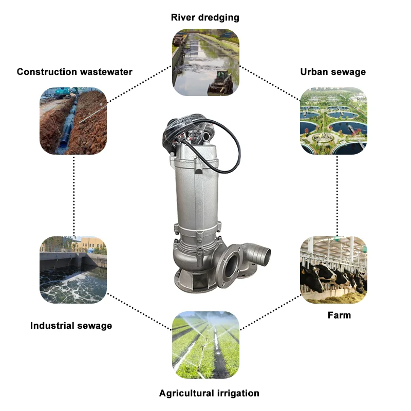 Sterke hefvermogen industriële - Submersible Pump Sewage recensie en prijs