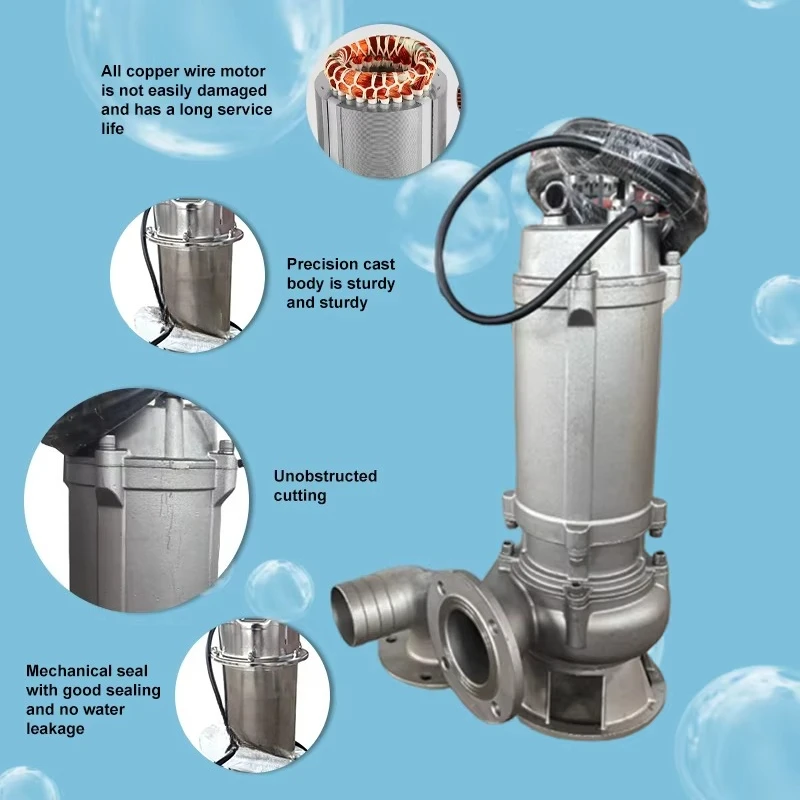 Sterke hefvermogen industriële - Submersible Pump Sewage recensie en prijs