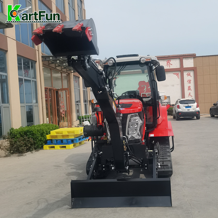 Zware rupsbandtractor landbouw - Tractor Backhoe recensie en prijs