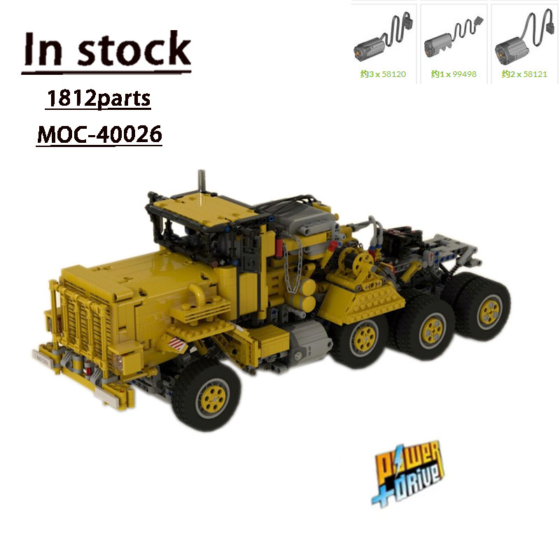 MOC-40026 Elektrische M911 Tra - Heavy Equipment Certificate recensie en prijs
