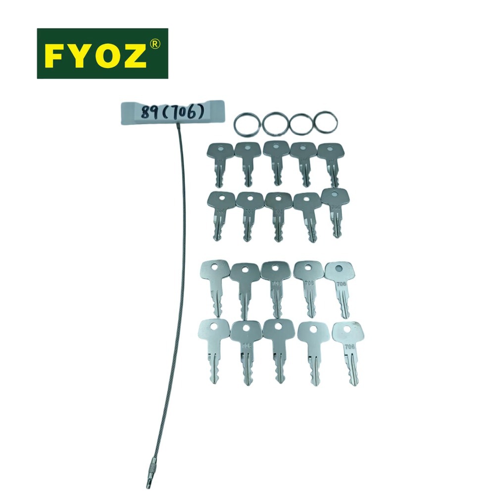 20-delige 706 sleutelset voor  - Heavy Equipment Key Set recensie en prijs
