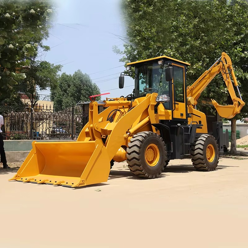 3-tons 4x4 graafmachine met vo - Tractor Backhoe recensie en prijs