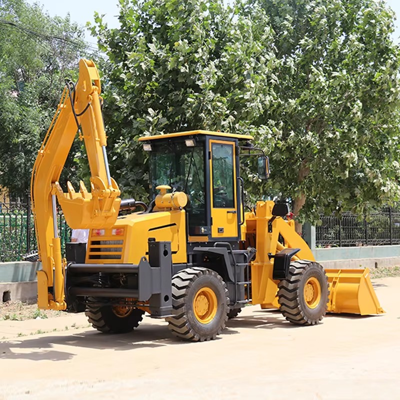 3-tons 4x4 graafmachine met vo - Tractor Backhoe recensie en prijs
