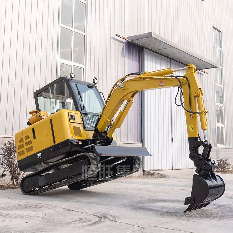 3,5 Ton Mini Graafmachine Hydr - Tractor Backhoe recensie en prijs