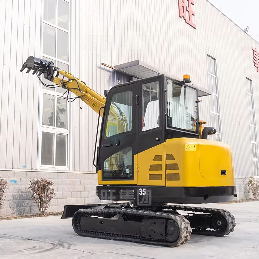 3,5 Ton Mini Graafmachine Hydr - Tractor Backhoe recensie en prijs