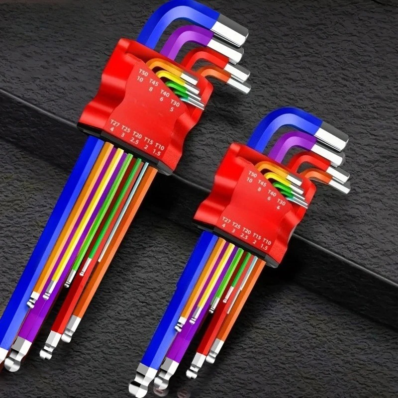 9-delige industriële inbussleu - Heavy Equipment Key Set recensie en prijs