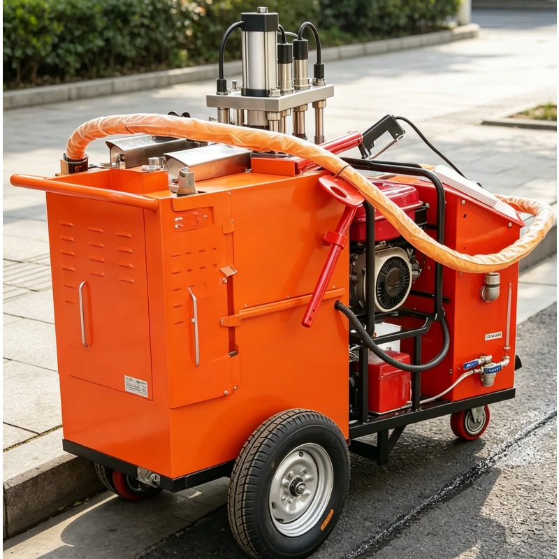 Geavanceerde handbediende hete - Road Crack Sealing Machine recensie en prijs