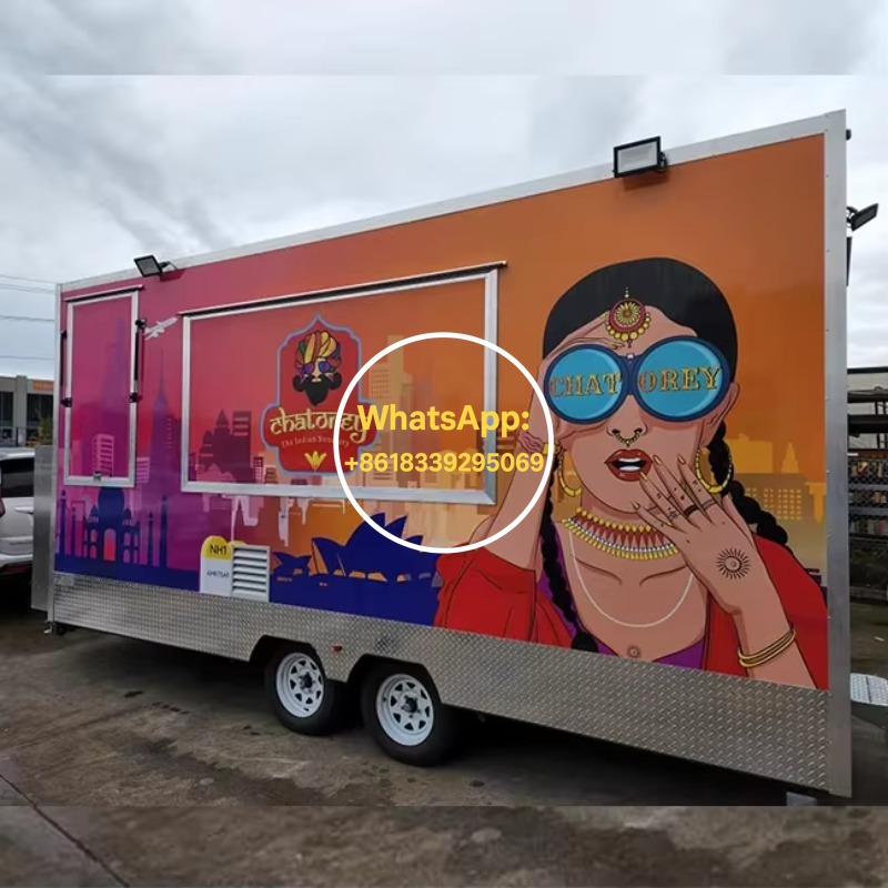 Zware commerciële foodtruck Vo - Heavy Equipment Business recensie en prijs