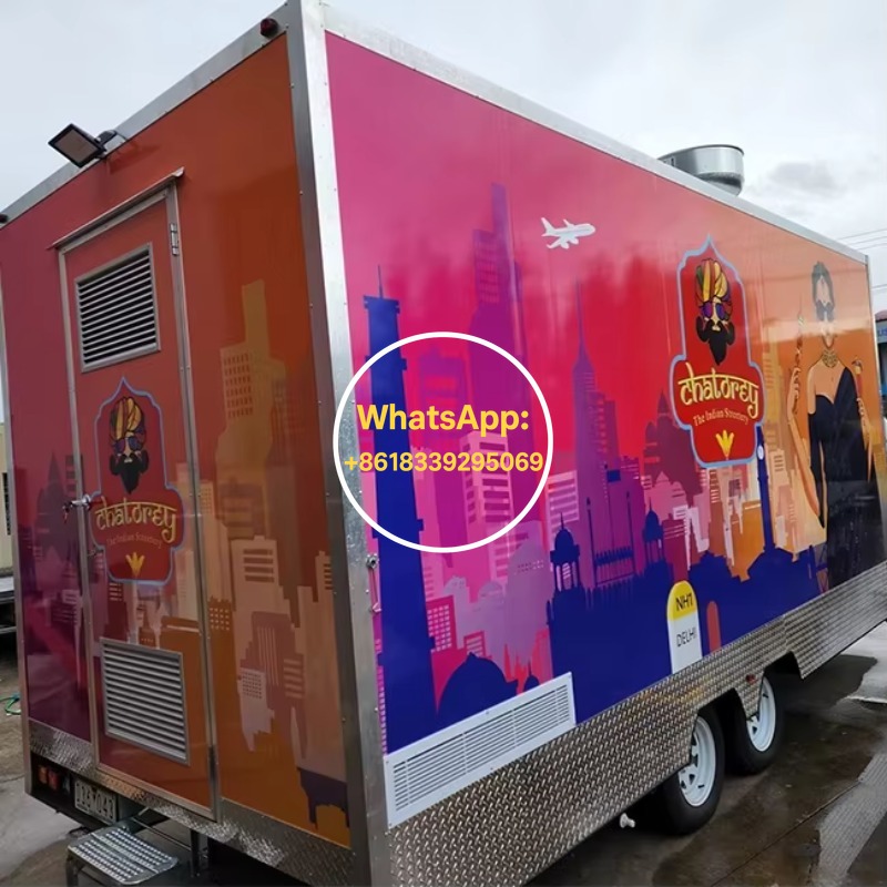 Zware commerciële foodtruck Vo - Heavy Equipment Business recensie en prijs
