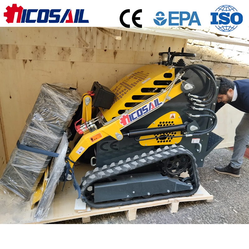 Compacte minilader met Euro 5  - Tractor Backhoe recensie en prijs
