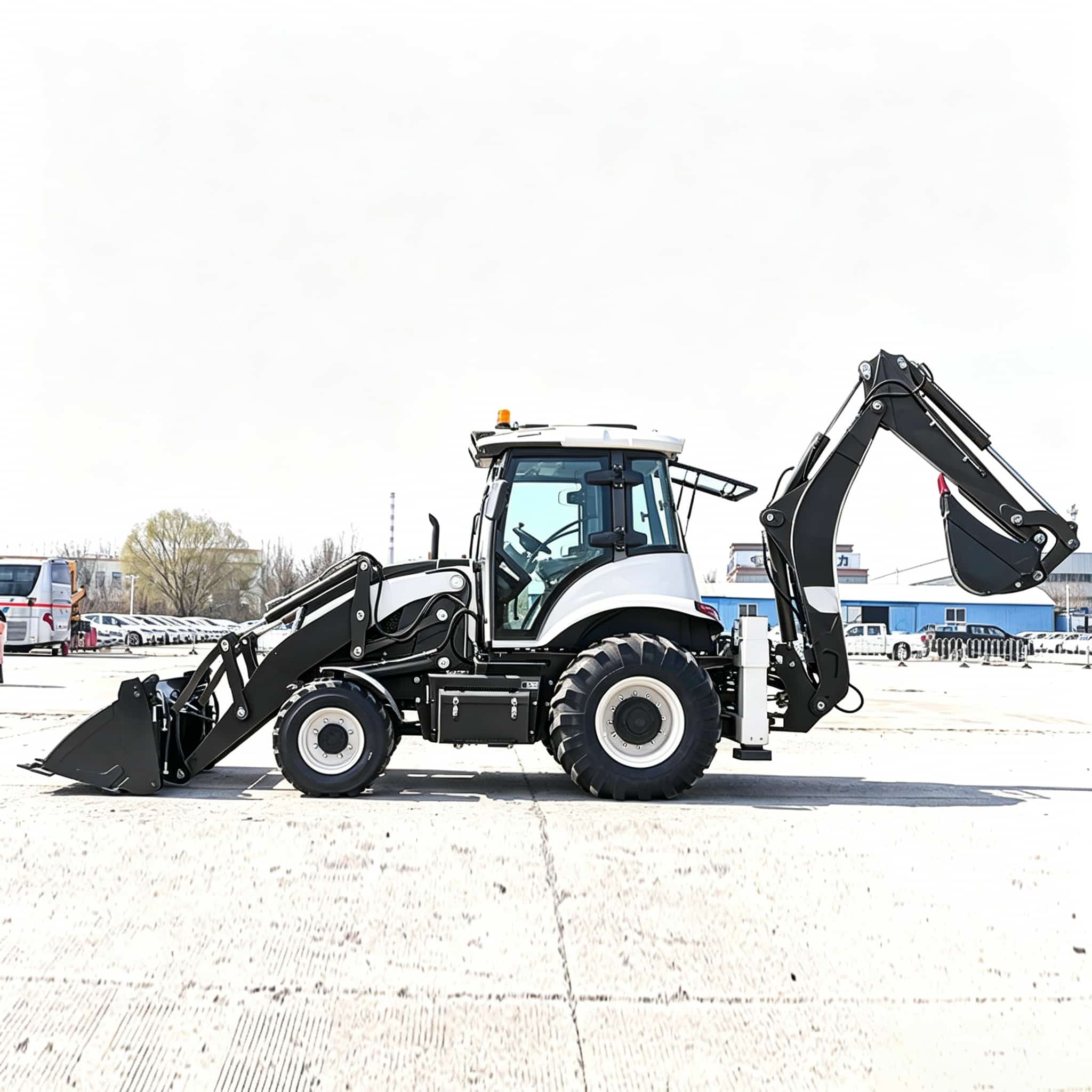 40-30C CE-gecertificeerde graa - Tractor Backhoe recensie en prijs