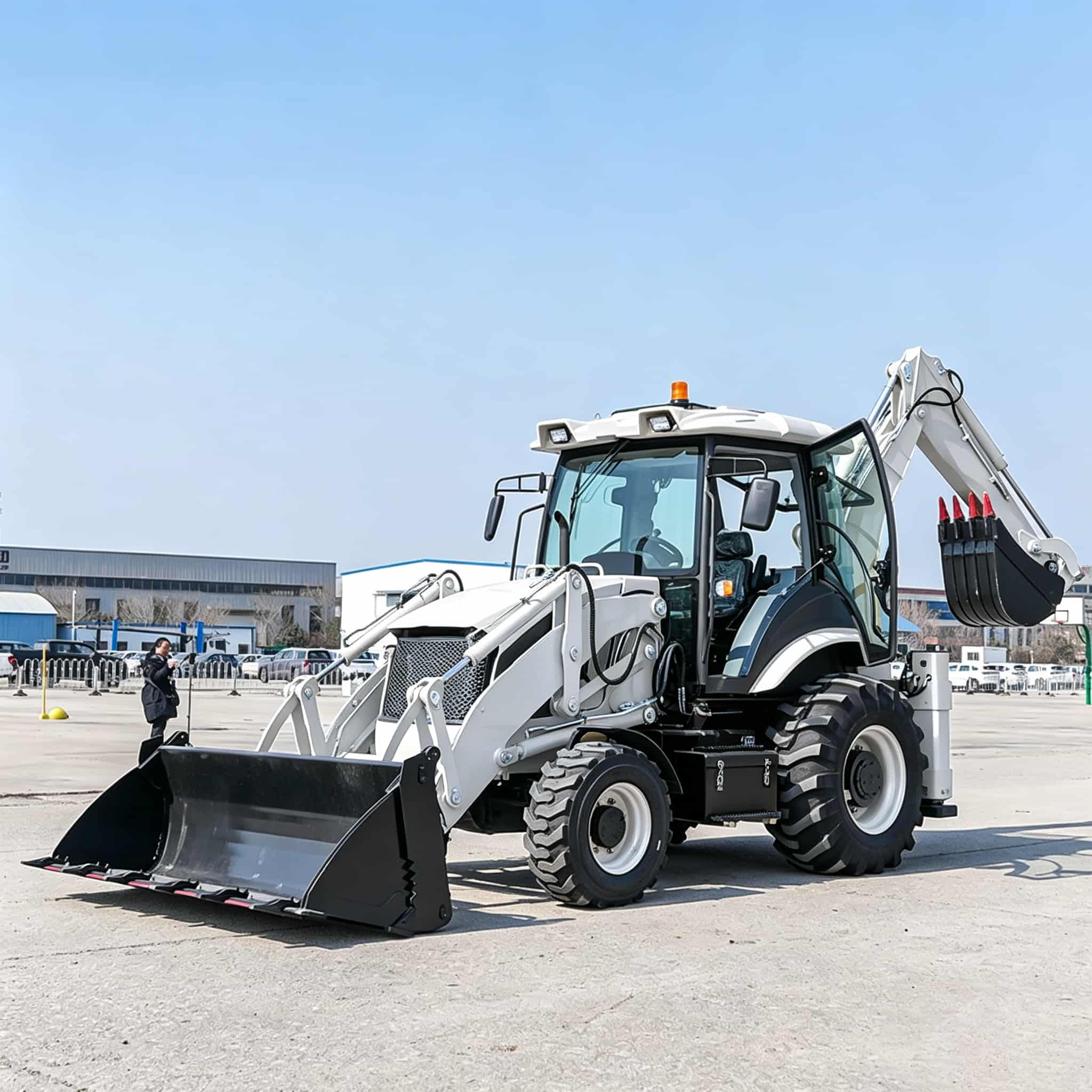 40-30C CE-gecertificeerde graa - Tractor Backhoe recensie en prijs