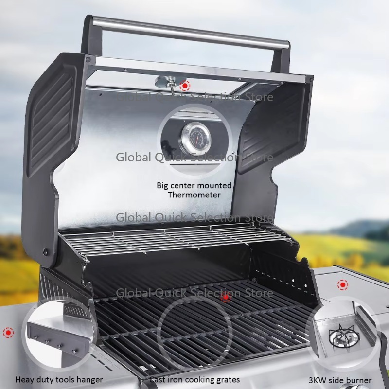 Robuuste rookloze gasbarbecue, - Heavy Equipment Business recensie en prijs