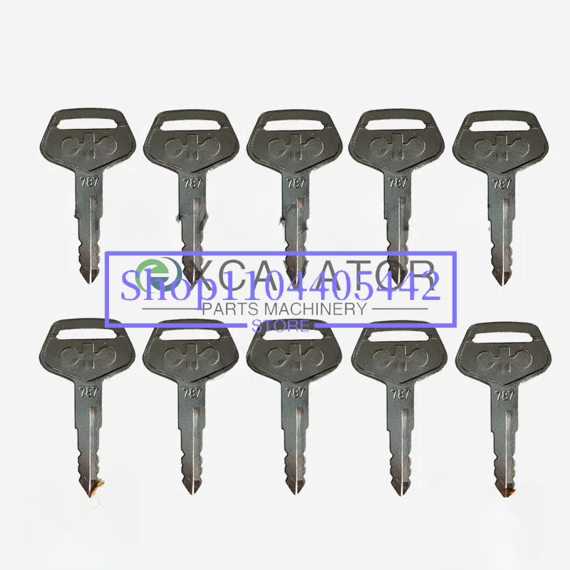 Uitrusting 787 Set van 10 sleu - Heavy Equipment Key Set recensie en prijs