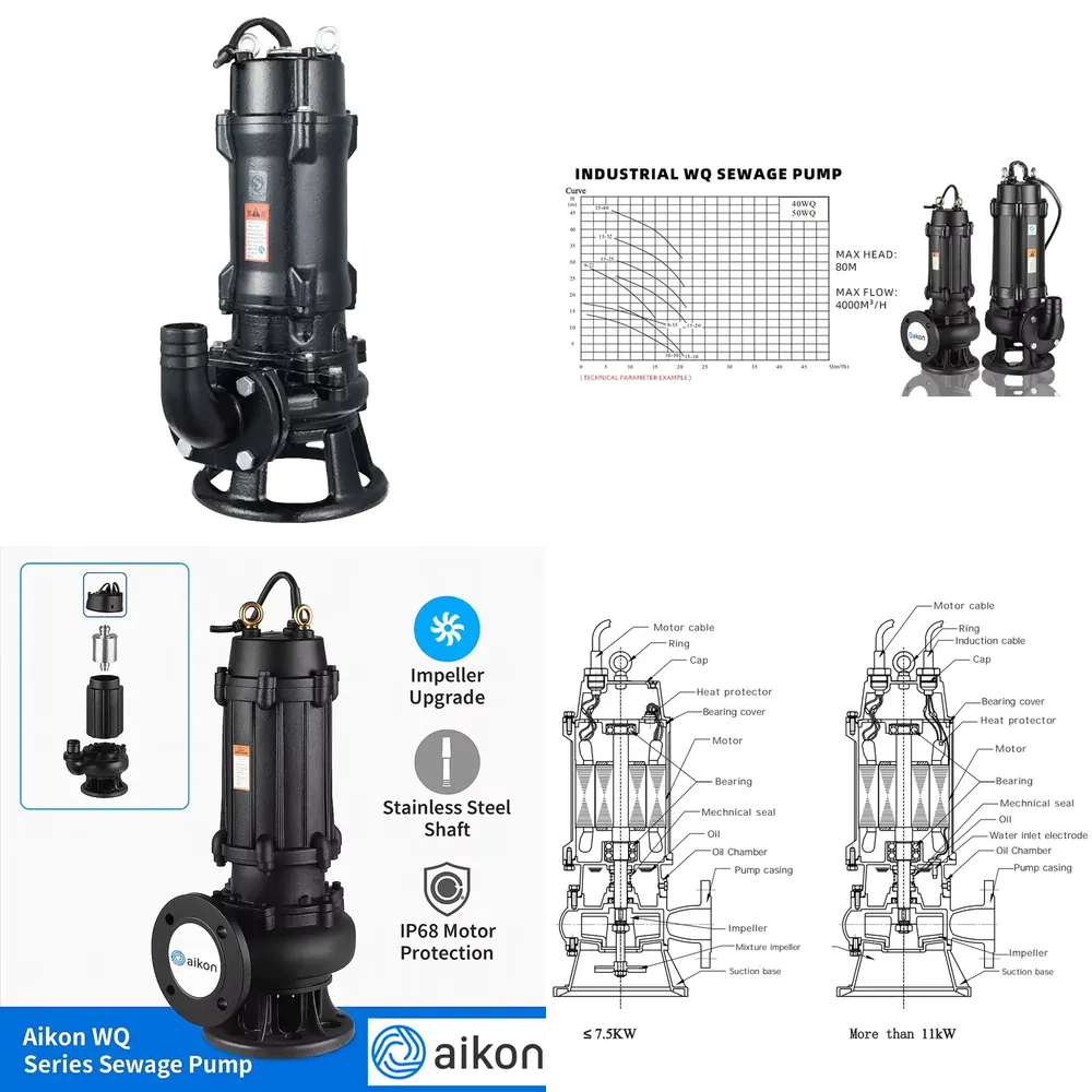 Elektrische onderwaterpomp van - Submersible Pump Sewage recensie en prijs