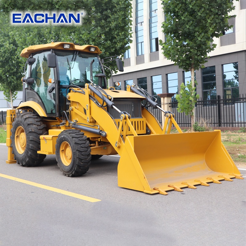 EACHAN Diesel 4-wiel graafmach - Tractor Backhoe recensie en prijs