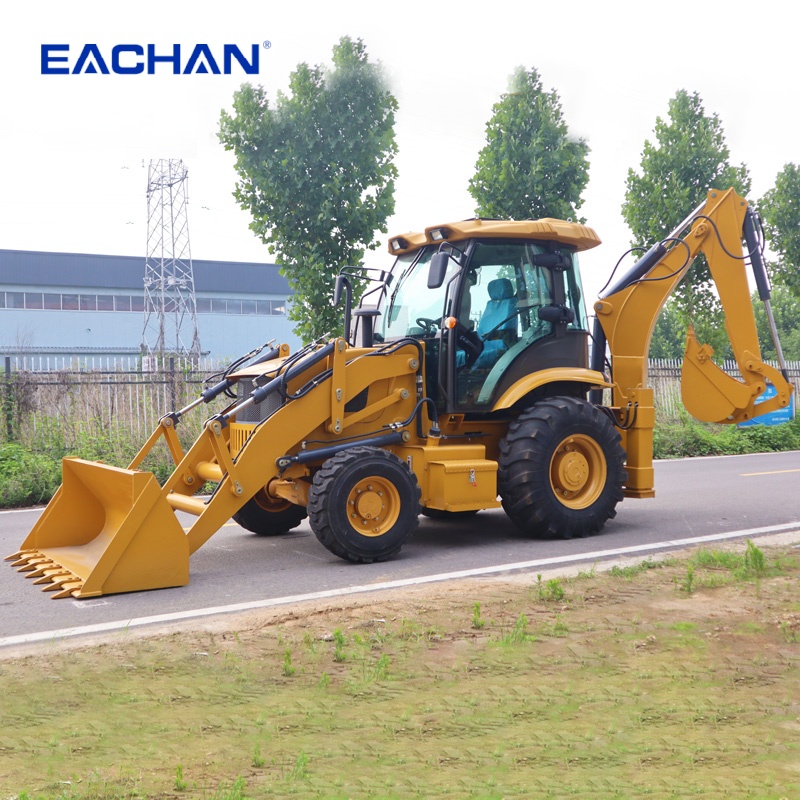 EACHAN Diesel 4-wiel graafmach - Tractor Backhoe recensie en prijs