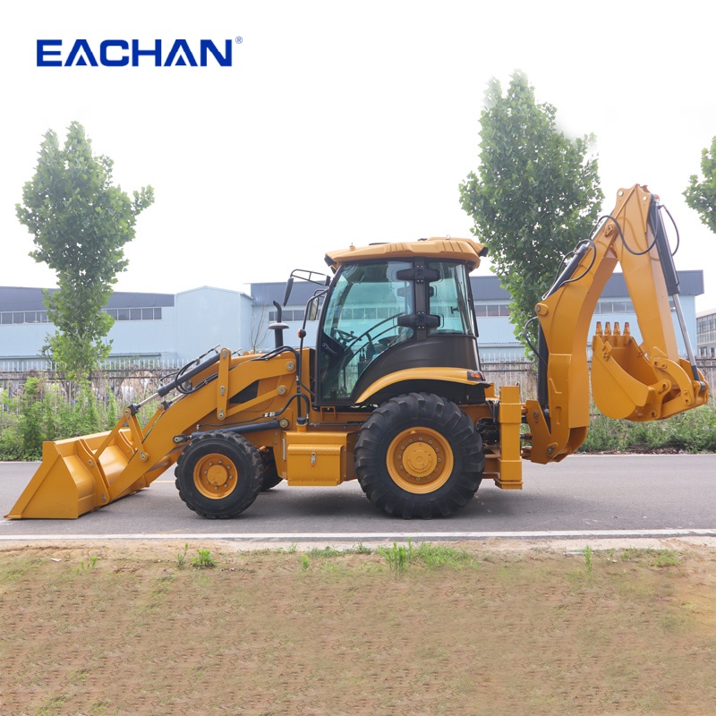 EACHAN Diesel 4-wiel graafmach - Tractor Backhoe recensie en prijs