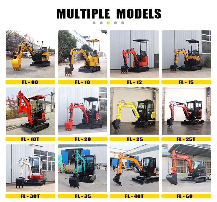 CE EPA 1T 1.7T 2T 3T 4T Aardve - Tractor Backhoe recensie en prijs