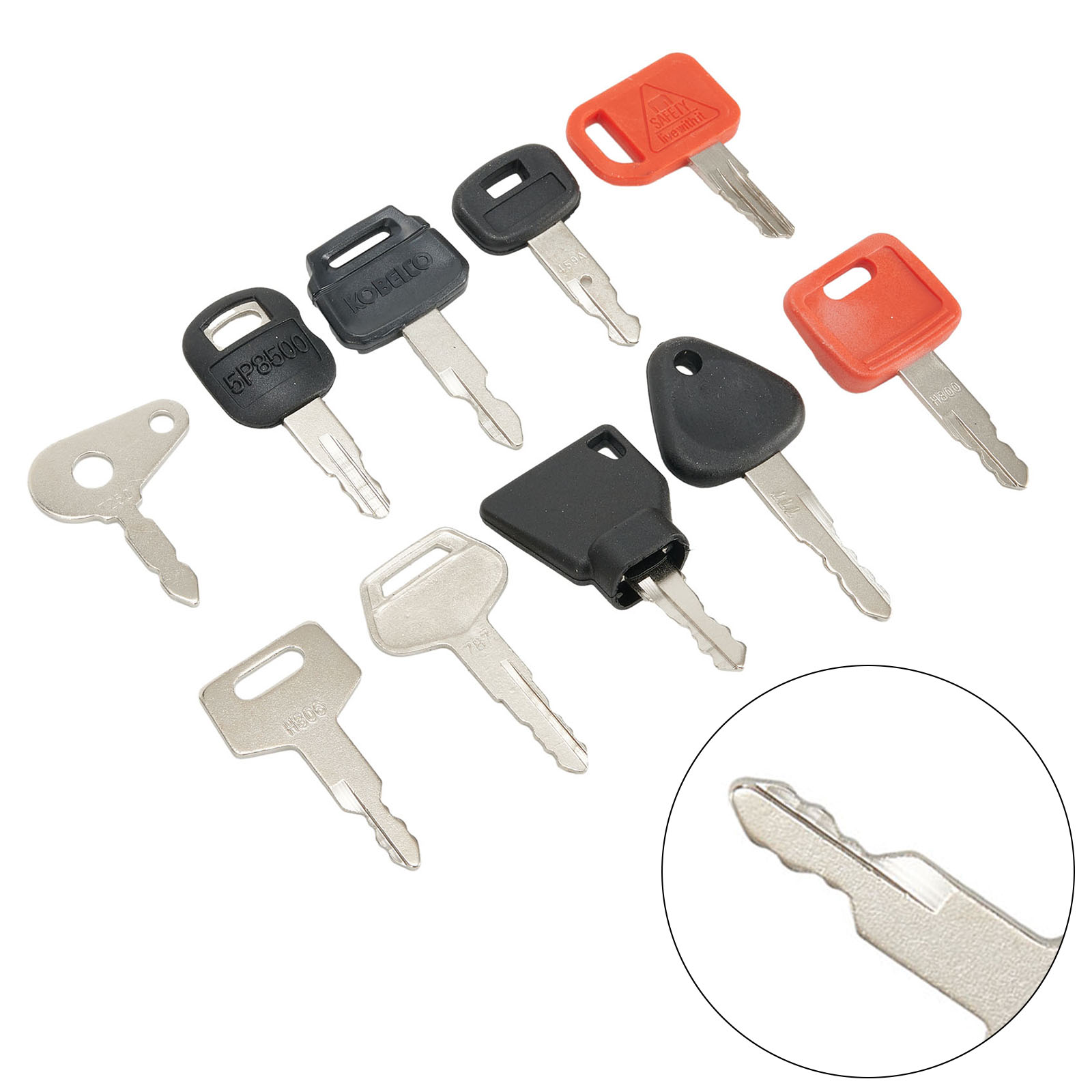 10 Key Set Master Key Contacts - Heavy Equipment Key Set recensie en prijs