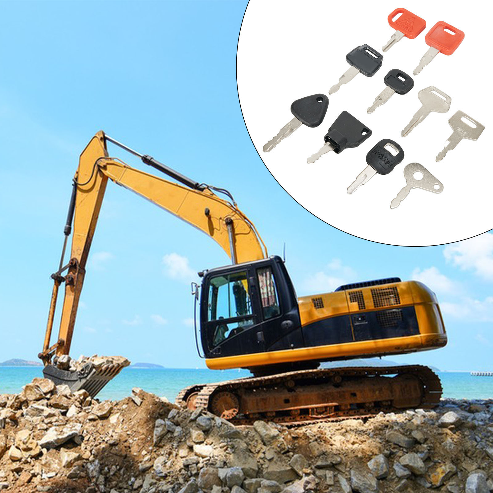 10 Key Set Master Key Contacts - Heavy Equipment Key Set recensie en prijs